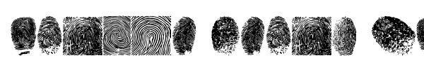 Finger Print TFB font preview